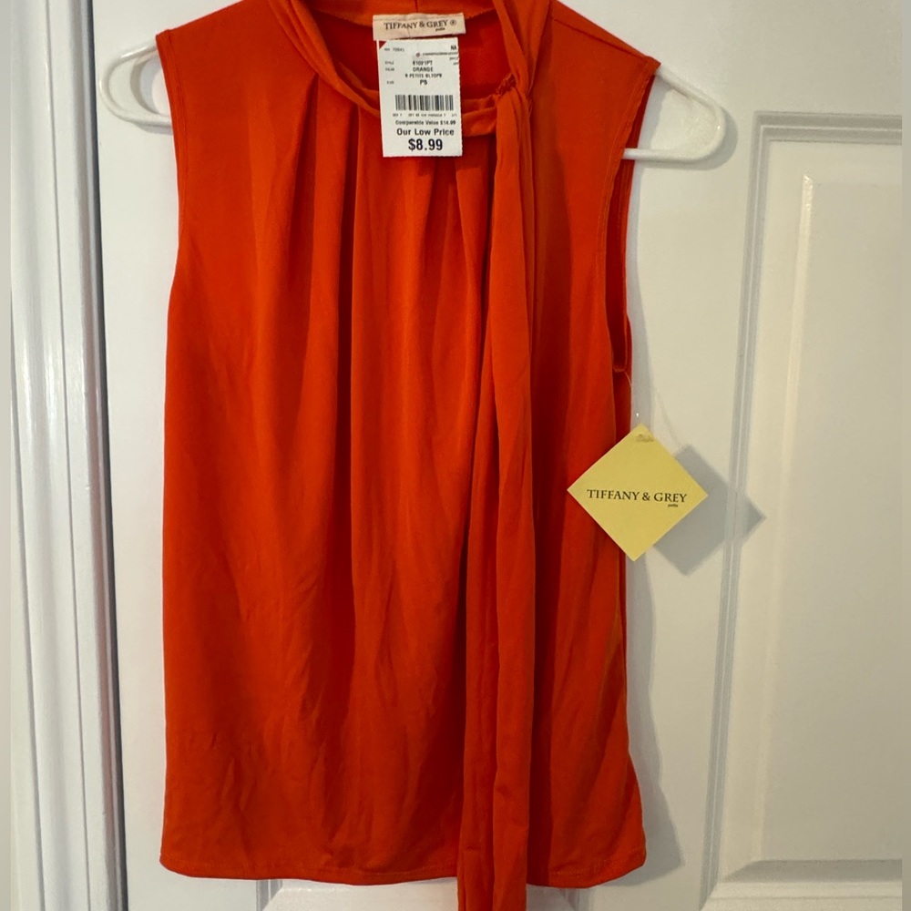 Orange work top